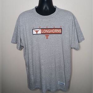 Vintage 90s Y2K Texas Longhorns Adult XL T-shirt Gray Tee Discus Distressed